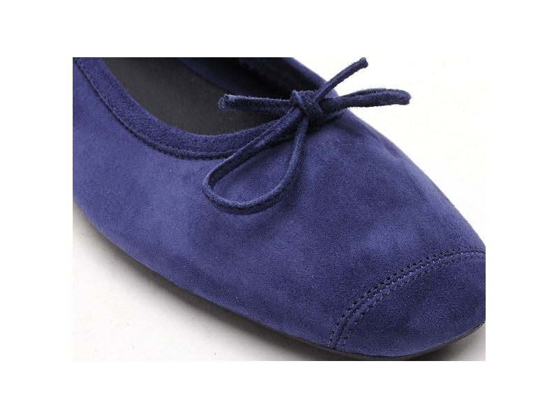 HARMONIE CUIR VELOURS Bleu