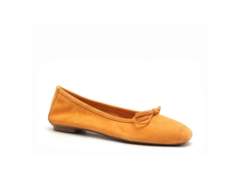 HARMONIE CUIR VELOURS Orange