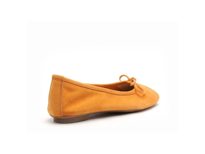 HARMONIE CUIR VELOURS Orange