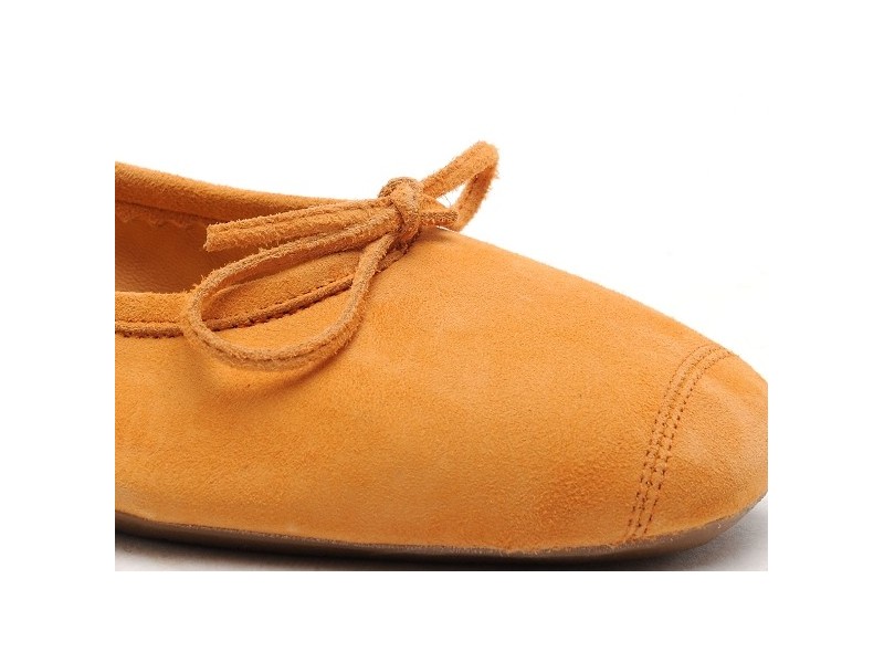 HARMONIE CUIR VELOURS Orange