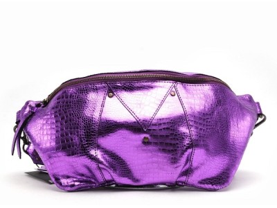 PCMILLA LEATHER BUMBAG FC Violet