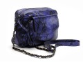 PCNAINA LEATHER CROSS BODY FC NOOS Bleu