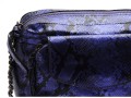 PCNAINA LEATHER CROSS BODY FC NOOS Bleu