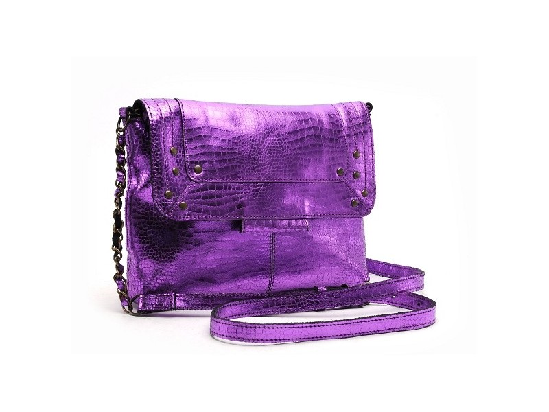 PCFELIZIA LEATHER CROSS BODY FC Violet