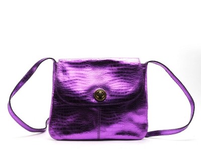 PCTOTALLY LARGE LEATHER PARTY BAG NOOS Violet