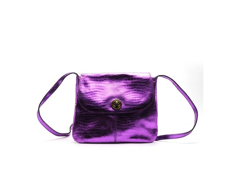 PCTOTALLY LARGE LEATHER PARTY BAG NOOS Violet