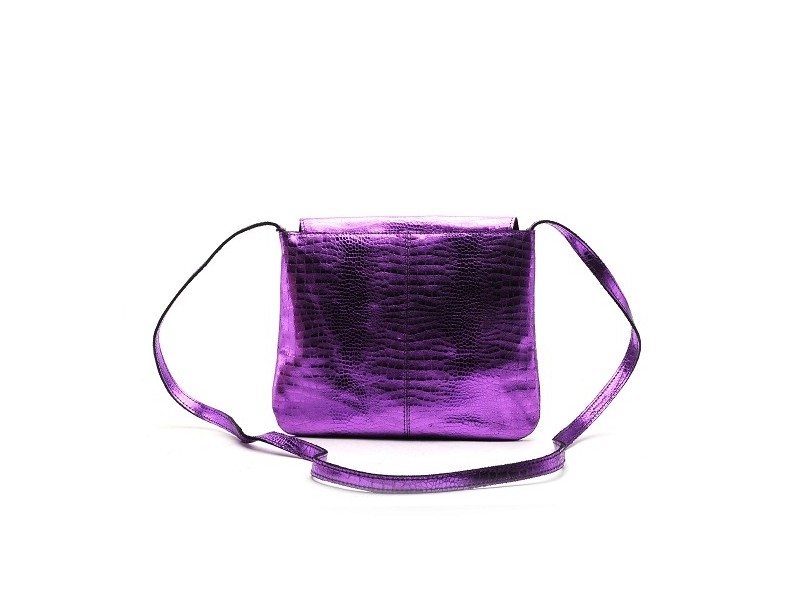 PCTOTALLY LARGE LEATHER PARTY BAG NOOS Violet