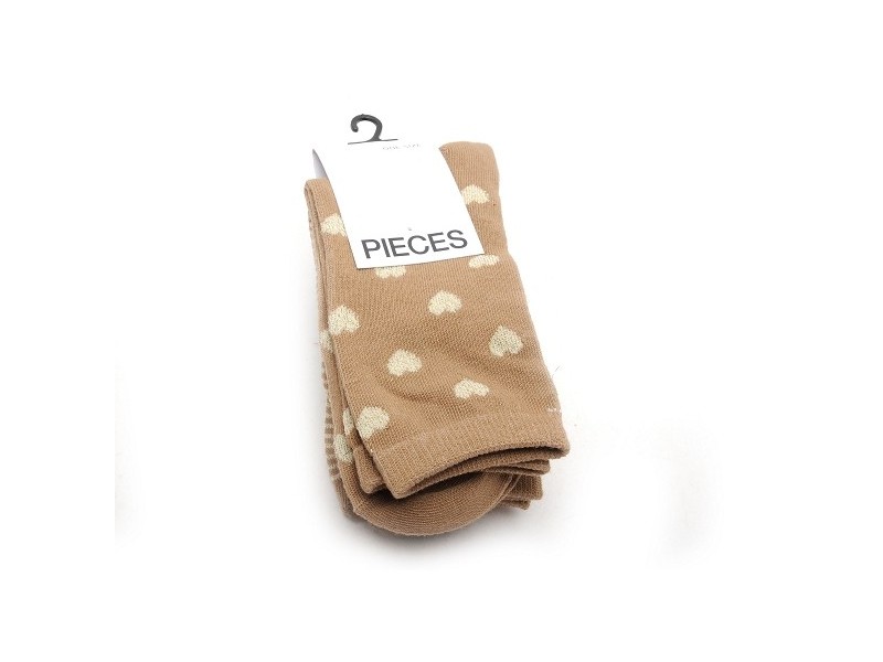 PCNINA 2 PACK SOCK BOX KAC FC Beige