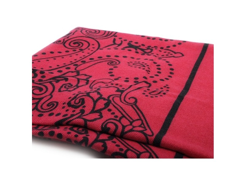 PCNIRA SQUARE SCARF FC BC Rouge