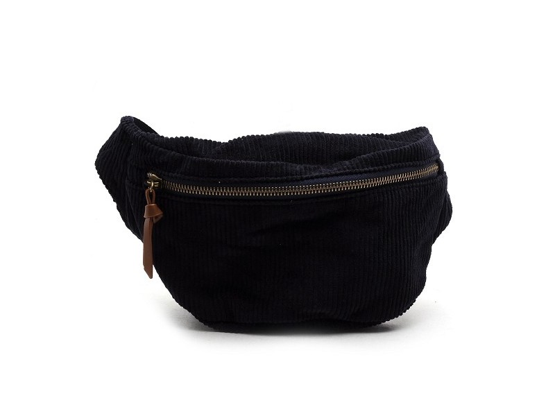 PCMILLA VELVET BUMBAG FC Bleu