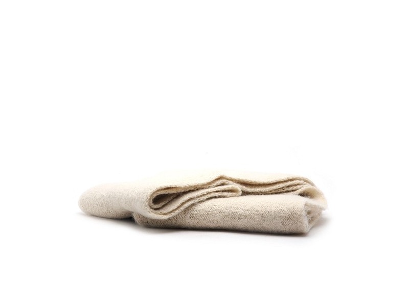 PCPYRON LONG SCARF LUREX Beige