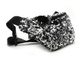 PCSTEPHANIA SEQUINS SMALL BUMBAG Argent