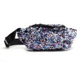 PCSTEPHANIA SEQUINS SMALL BUMBAG Bleu