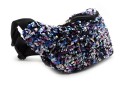 PCSTEPHANIA SEQUINS SMALL BUMBAG Bleu