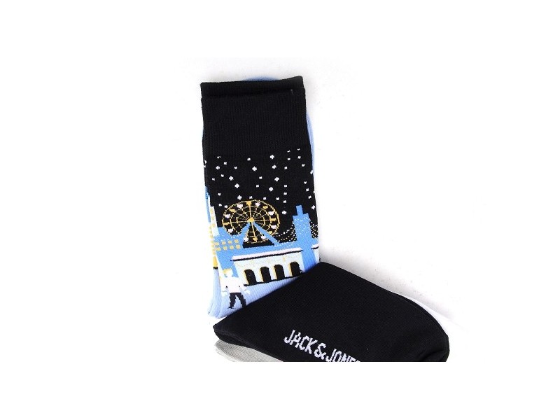 JACWINTER LANDSCAPE SOCKS 3 PACK Multicolore