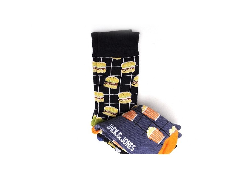 JACCRAVINGS SOCKS 3 PACK Multicolore