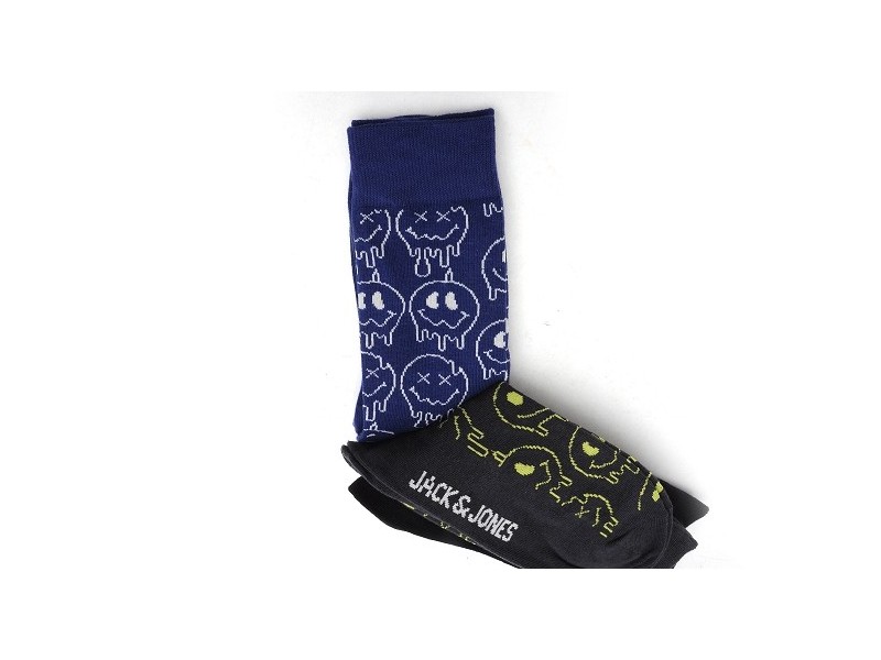 JACMELTED SMILE SOCKS 3 PACK Multicolore