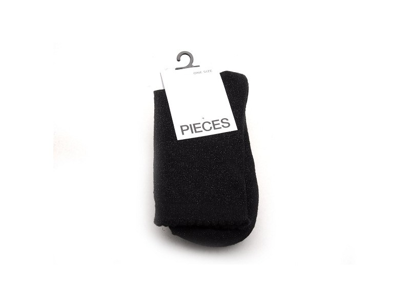 PCSEBBY GLITTER LONG 1 PACK Noir