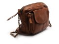 PCNAINA LEATHER CROSS BODY FC Marron