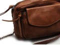 PCNAINA LEATHER CROSS BODY FC Marron