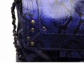 PCFELIZIA LEATHER CROSS BODY FC Bleu