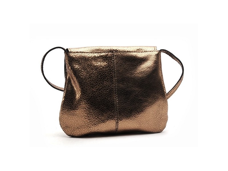 PCTOTALLY LARGE LEATHER PARTY BAG NOOS Bronze