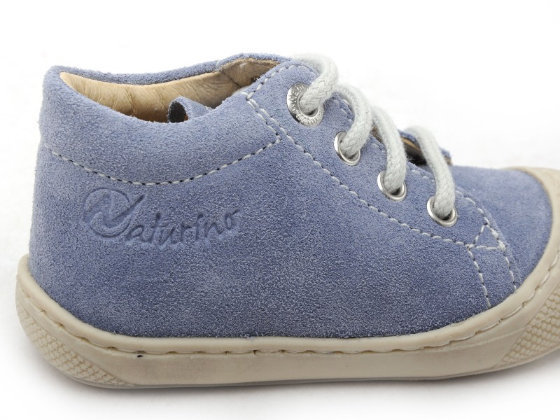 NATURINO COCOON SUEDE Bleu