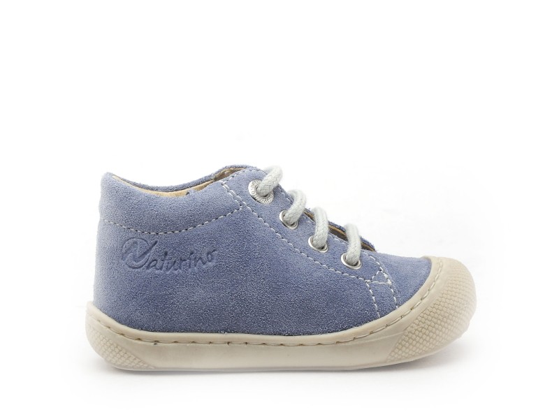 NATURINO COCOON SUEDE Bleu