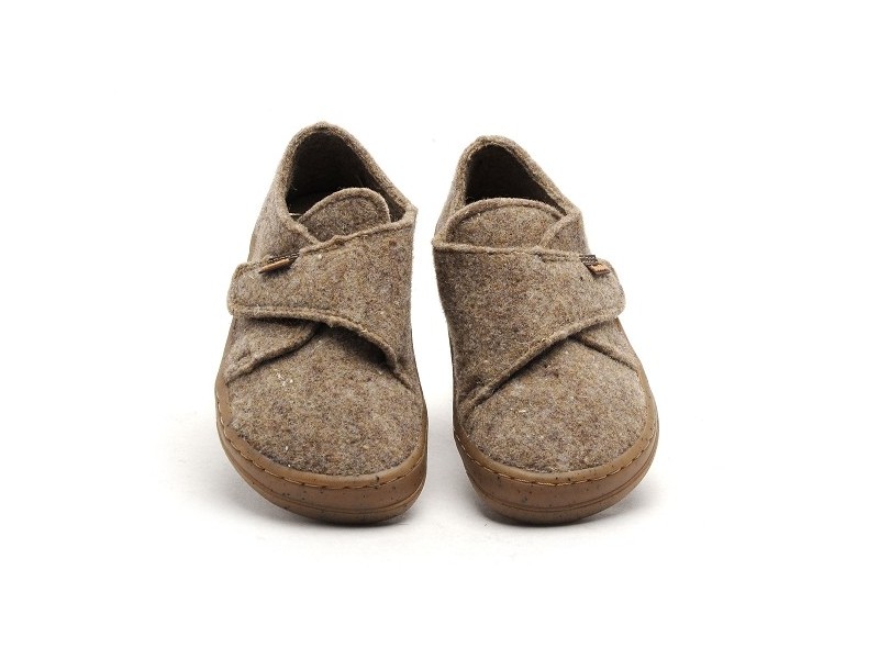 BAREFOOT WOOLY SLIPPERS G11700341 Beige