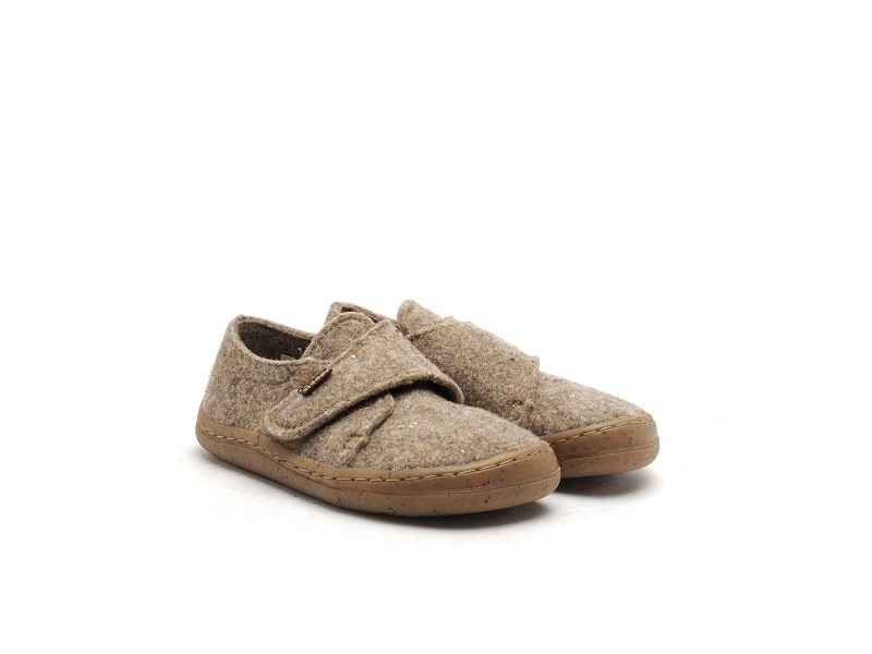 BAREFOOT WOOLY SLIPPERS G11700341 Beige