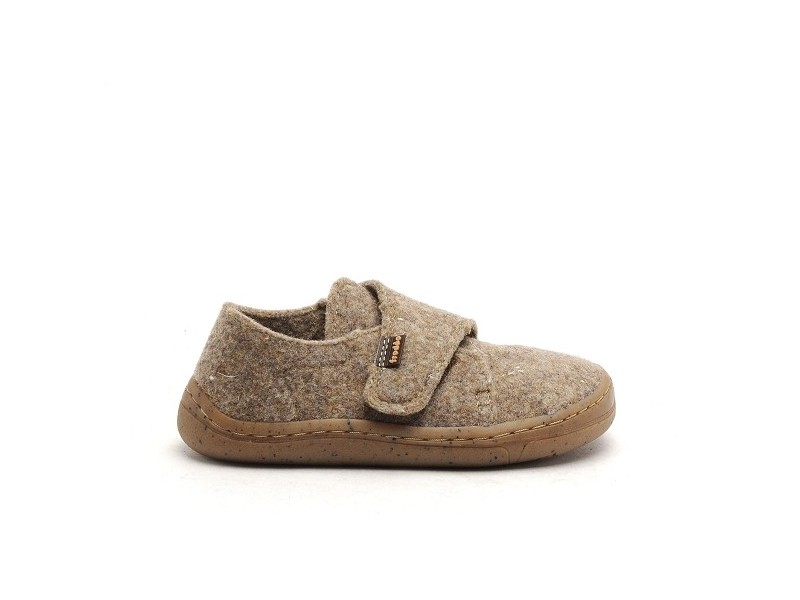 BAREFOOT WOOLY SLIPPERS G11700341 Beige