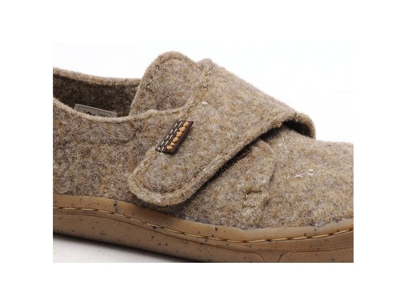 BAREFOOT WOOLY SLIPPERS G11700341 Beige