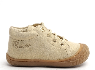 NATURINO COCOON SUEDE GLITTER<br>Or