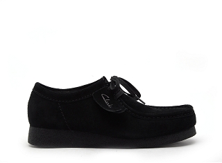 CLARKS WALLABEEEVO<br>Noir