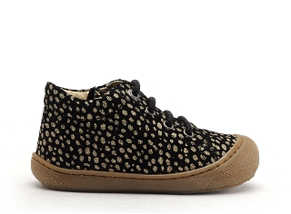 NATURINO COCOON SUEDE PR.PONY<br>Noir