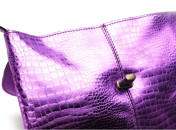 Pieces ville pctotally large leather party bag noos violet2954304_3