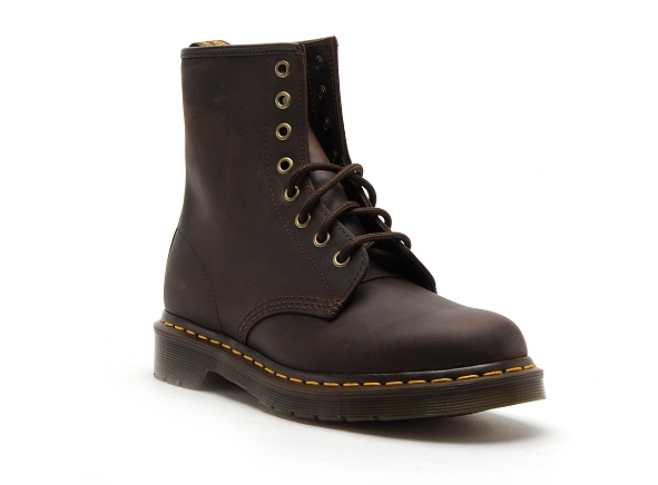 Dr martens boots bottine plates 1460 gaucho fem marron3075601_2