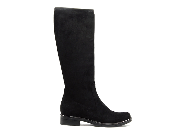 Caprice bottes plates 25512 noir