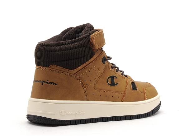 Champion boots bottine rebound mid cord b ps s marron3094201_5