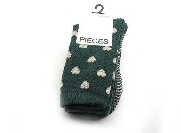 Pieces famille pcnina 2 pack sock box kac fc noir