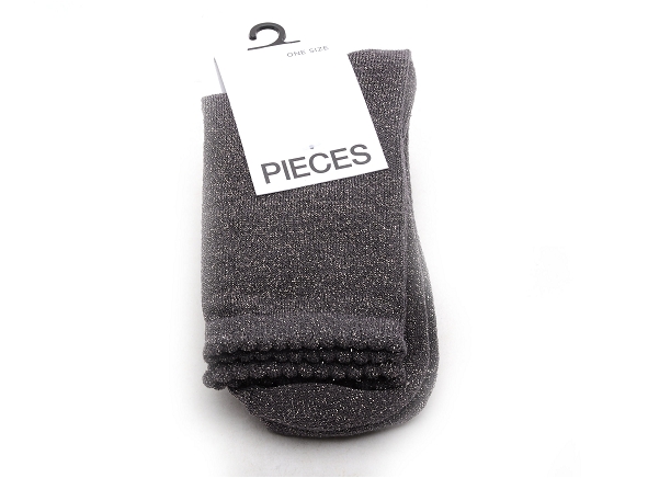 Pieces famille pcsebby glitter long 1 pack gris