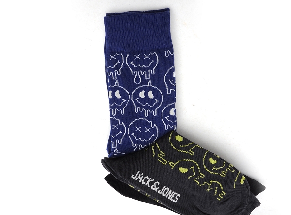 Jack and jones famille jacmelted smile socks 3 pack multicolore3101301_3