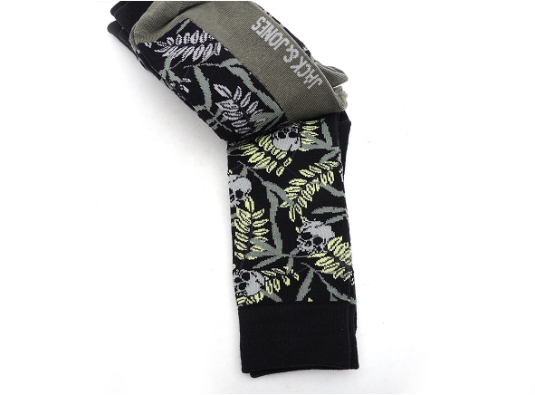 Jack and jones famille jachugo skulls socks 3 pack multicolore3102201_3