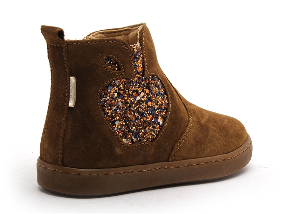 Shoo pom boots bottine play new apple marron3102501_5