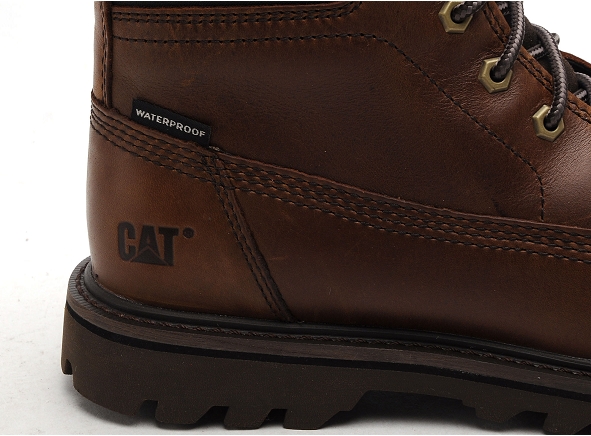 Caterpillar boots bottine deplete wp p721722 marron3104401_6