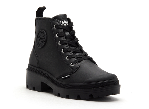 Palladium boots bottine plates palla base leather noir3105601_2