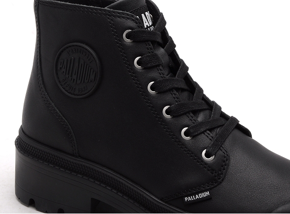 Palladium boots bottine plates palla base leather noir3105601_6