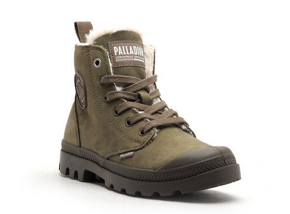 Palladium boots bottine plates pampa hi zip wl kaki3105702_2