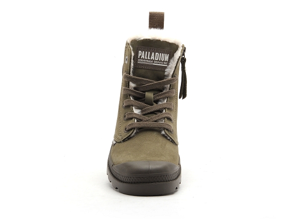 Palladium boots bottine plates pampa hi zip wl kaki3105702_4