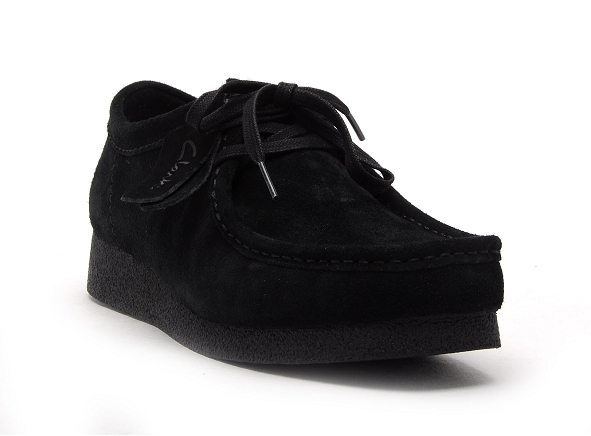 Clarks basses wallabeeevo noir3113502_2